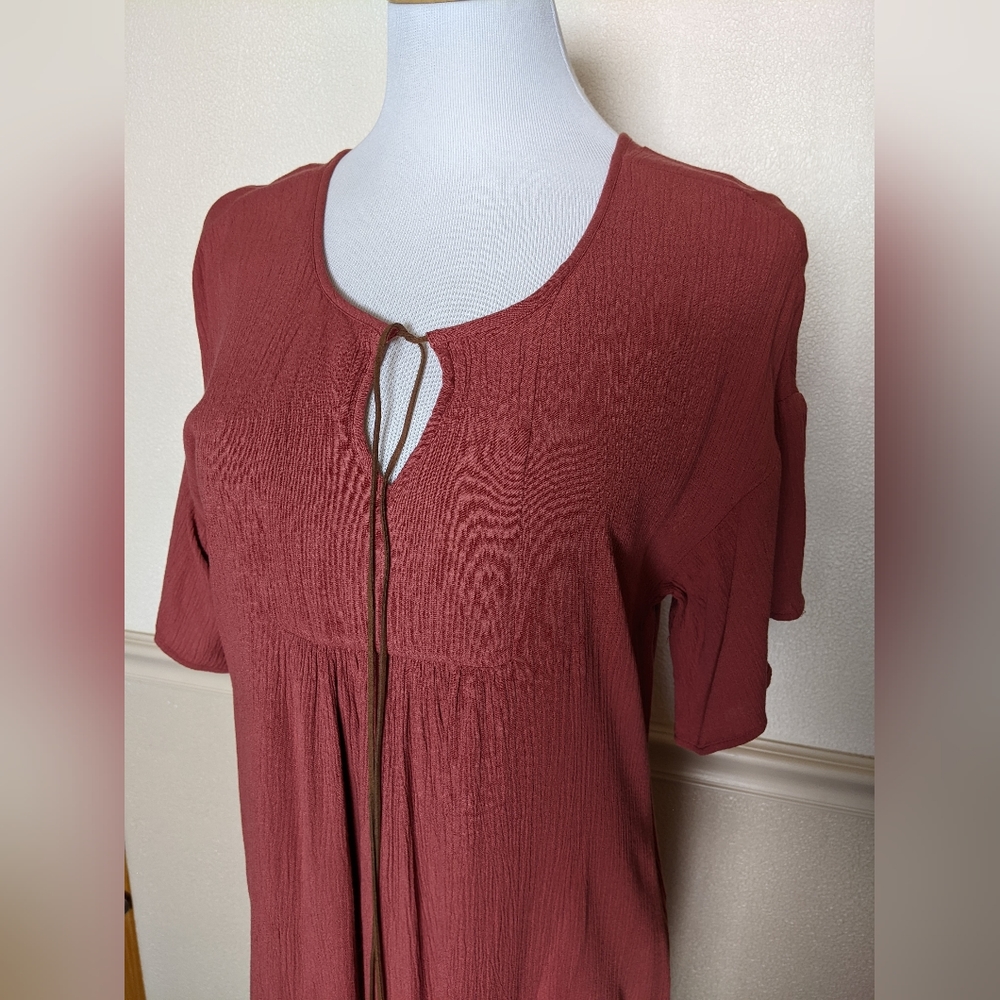 DR2 by Daniel Rainn Boho Dress with Pockets